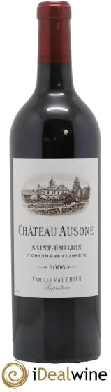 photo Château Ausone 1er Grand Cru Classé A 2006