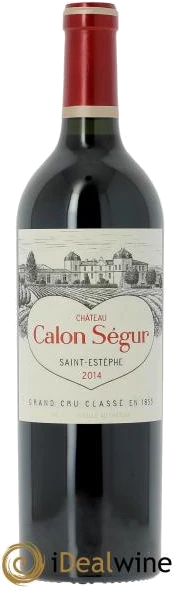 photo Château Calon Ségur 3ème Grand Cru Classé 2014