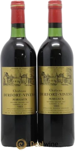 photo Château Durfort Vivens 2ème Grand Cru Classé 1983