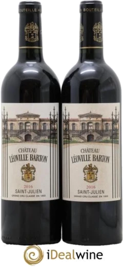 photo Château Léoville Barton 2ème Grand Cru Classé 2016