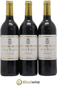 photo Château Pichon Longueville Comtesse de Lalande 2ème Grand Cru Classé 2004