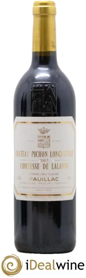 photo Château Pichon Longueville Comtesse de Lalande 2ème Grand Cru Classé 2003