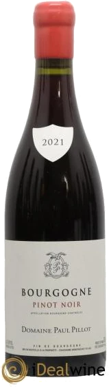 photo Bourgogne Pinot Noir Domaine Paul Pillot 2021