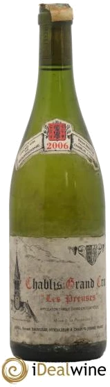 photo Chablis Grand Cru les Preuses Vincent Dauvissat 2006