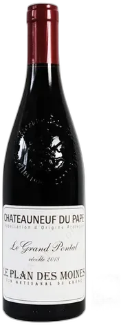 photo le Plan des Moines le Grand Pontal 2022 Aoc Châteauneuf du Pape