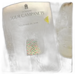 image du vin Blanc de Noir 2023 Bio Sans Soufre Ajouté Provence Domaine Tour Campanets