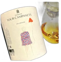 image du vin Vin Orange 2023 Bio Sans Soufre Provence Domaine Tour Campanets