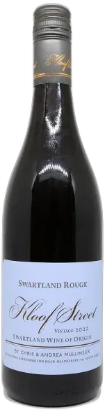 vue du vin Mullineux et Lleu Kloof Street Rouge 2022