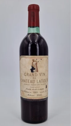 photo Château Latour 1942 Pauillac 1er Grand Cru Classé