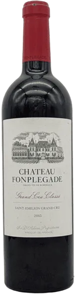 vue du vin Château Fonplégade, Saint-Emilion Grand Cru Classé