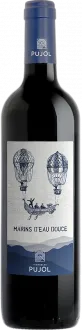 vue du vin Marins d’Eau Douce Rouge 2023 Domaine Pujol