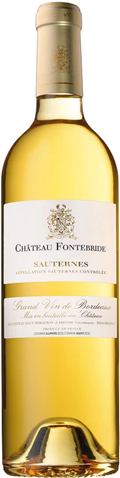 photo Sauternes Aoc Château Fontebride Château Haut-Bergeron 2021