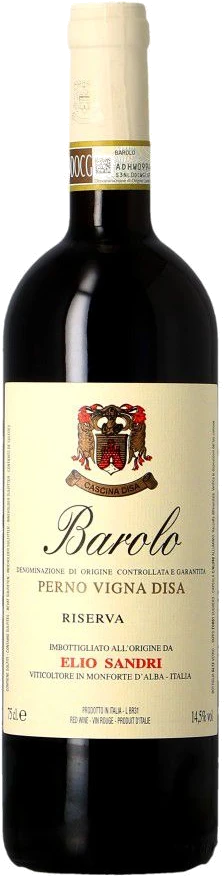 photo Elio Sandri Italie Barolo Perno Vigna Disa Riserva 2018