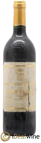 photo Château Pichon Longueville Comtesse de Lalande 2ème Grand Cru Classé 1995