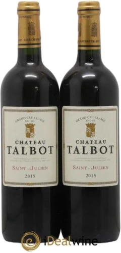 photo Château Talbot 4ème Grand Cru Classé 2015