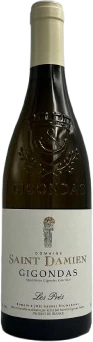 photo Gigondas les Prés Blanc 2023 Domaine Saint Damien