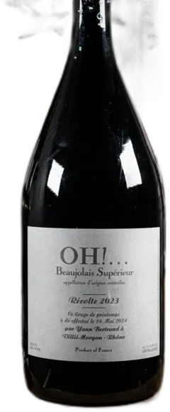 photo du vin Jeroboam Beaujolais oh! 2023 les Bertrand