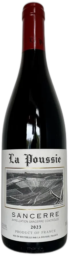 photo Sancerre Rouge Domaine la Poussie 2023