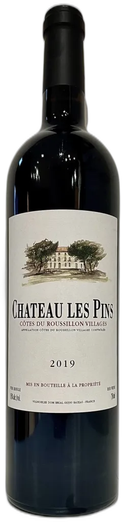 photo Cotes du Roussillon Villages Rouge Château les Pins 2019