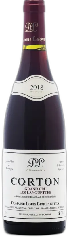 photo Corton Grand Cru 2018 