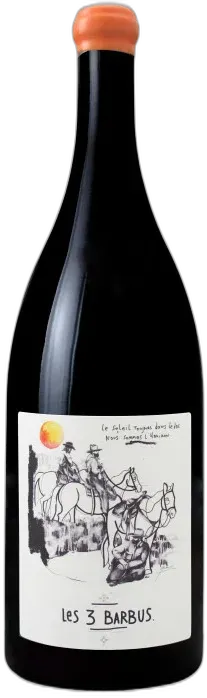 capture du vin les 3 Barbus 2022 Magnum