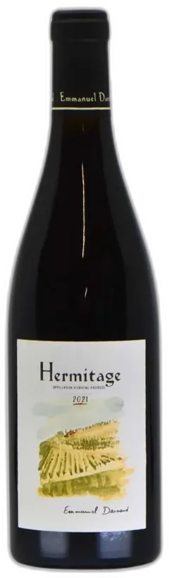 vue du vin Hermitage 2021 Emmanuel Darnaud