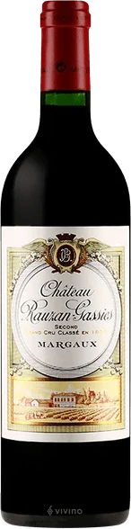 photo Rauzan Gassies Rouge 2008 un Grand Crus Margaux