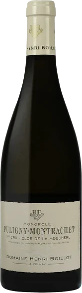 photo Boillot Henri Puligny Montrachet Clos de la Mouchere Blanc Blanc 2020 un Grand Vin de Puligny Montrachet Clos de la Mouchere