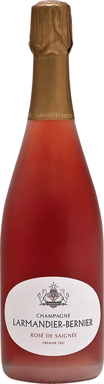 photo Larmandier-Bernier Rose de Saignee Premier Cru Extra Brut Champagne Rosé un Grand Vin de Rose de Saignee Premier Cru Extra Brut