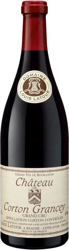 photo Latour Louis Chateau Corton Grancey Rouge Rouge 2012 un Grand Vin de Chateau Corton Grancey