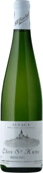 photo Trimbach Riesling Clos Sainte Hune Blanc Blanc 2018 un Grand Vin de Riesling Clos Sainte Hune