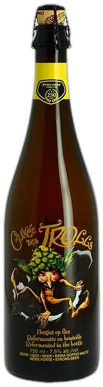 photo du vin Cuvée des Trolls Bière Blonde de Belgique