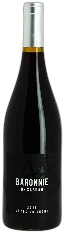 illustration du vin Baronnie de Sabran Côtes du Rhône Rouge
