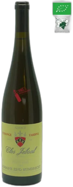 photo du vin Domaine Zind-Humbrecht Alsace Pinot Gris Jebsal 2018 Vendange Tardive