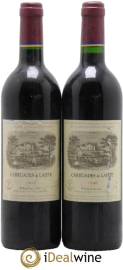 photo Carruades de Lafite Rothschild Second Vin 1998