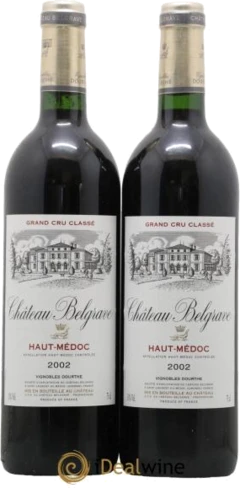 photo Château Belgrave 5ème Grand Cru Classé 2002