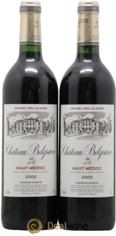 photo Château Belgrave 5ème Grand Cru Classé 2002