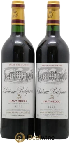 photo Château Belgrave 5ème Grand Cru Classé 2000