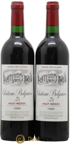 photo Château Belgrave 5ème Grand Cru Classé 1996