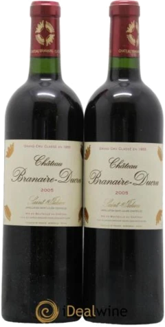 photo Château Branaire Ducru 4ème Grand Cru Classé 2005