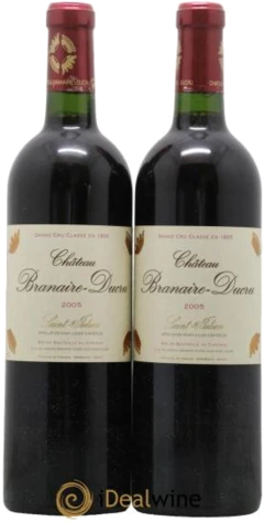 photo Château Branaire Ducru 4ème Grand Cru Classé 2005