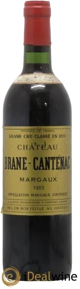 photo Château Brane Cantenac 2ème Grand Cru Classé 1983