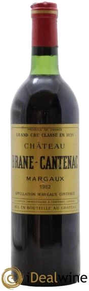 photo Château Brane Cantenac 2ème Grand Cru Classé 1982