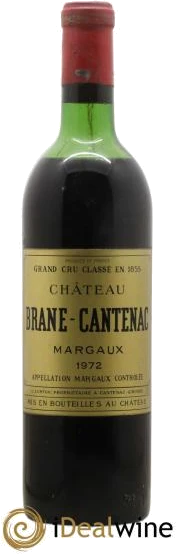 photo Château Brane Cantenac 2ème Grand Cru Classé 1972