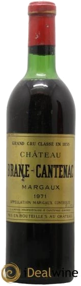 photo Château Brane Cantenac 2ème Grand Cru Classé 1971