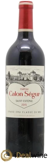 photo Château Calon Ségur 3ème Grand Cru Classé 2015