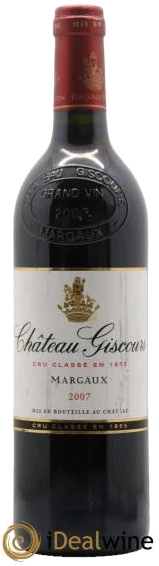 photo Château Giscours 3ème Grand Cru Classé 2007