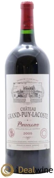 photo Château Grand Puy Lacoste 5ème Grand Cru Classé 2005