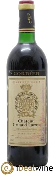 photo Château Gruaud Larose 2ème Grand Cru Classé 1989