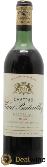 photo Château Haut Batailley 5ème Grand Cru Classé 1966